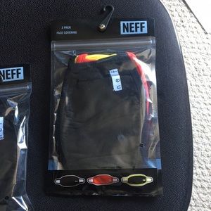 Neff 3 pk face coverings mask Nike beanie hat masks neck warmers